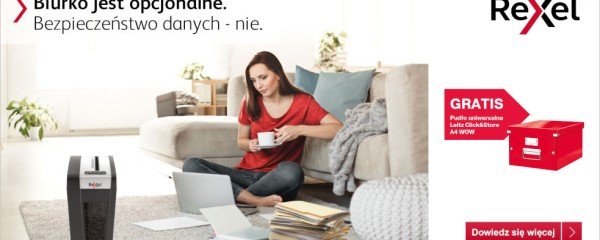 Niszczarki REXEL z prezentami