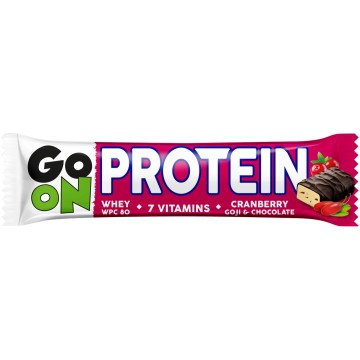 Baton proteinowy SANTE GO ON 50g żurawina