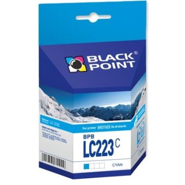 Cart. BROTHER LC 223 cyan BLACKPOINT