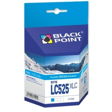 Cart. BROTHER LC 525 XL cyan BLACKPOINT