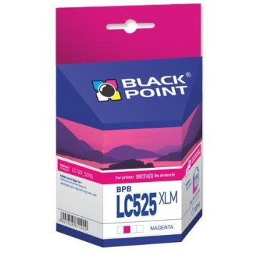 Cart. BROTHER LC 525 XL magenta BLACKPOINT (1.300)