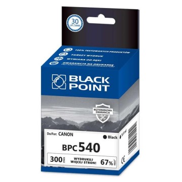 Cart. CANON BPC540 czarny BLACKPOINT