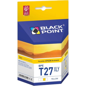 Cart. EPSON T 2714 27XL yellow BLACKPOINT