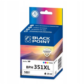Cart. HP 351 XL kolor BLACKPOINT (580)
