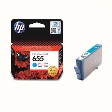 Cart. HP 655 cyan oryg.