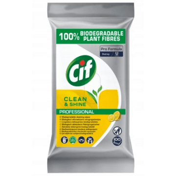 Chusteczki czyszczące CIF PRO [100] uniwersalne