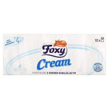Chusteczki higieniczne FOXY CREAM [10x10]