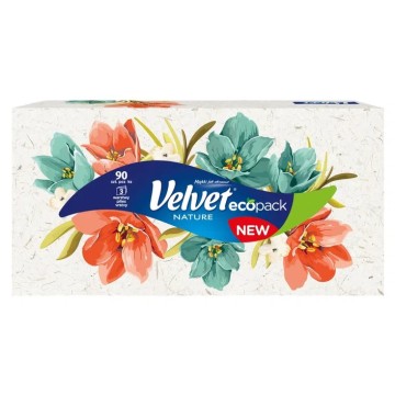 Chusteczki higieniczne karton VELVET NATURE [90]