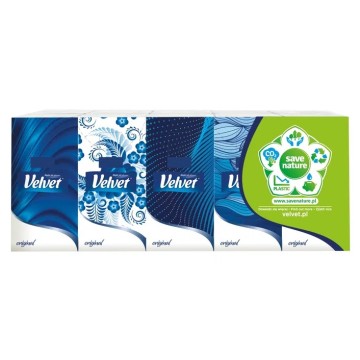 Chusteczki higieniczne VELVET ORGINAL 4w [10x10]