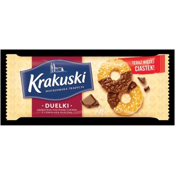 Ciastka KRAKUSKI DUELKI 181g