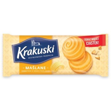 Ciastka KRAKUSKI MAŚLANE 201g