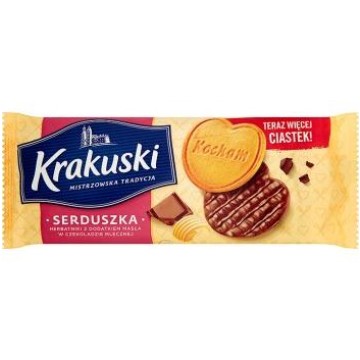 Ciastka KRAKUSKI SERDUSZKA 171g