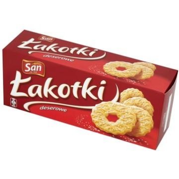 Ciastka ŁAKOTKI deserowe 168g