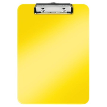 Clipboard A4 LEITZ WOW żółty