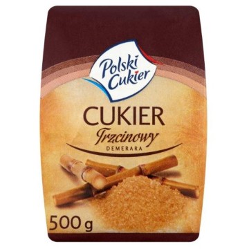 Cukier trzcinowy sypki POLSKI CUKIER 500g