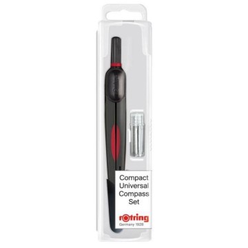 Cyrkiel na grafity ROTRING COMPACT srebrny