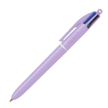 Długopis autom. BIC 4 Colours Pastel różowy