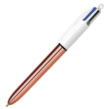 Długopis BIC 4 COLOURS M ob. złoto-różowa