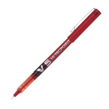 Długopis kapilarny PILOT V5 czerwony