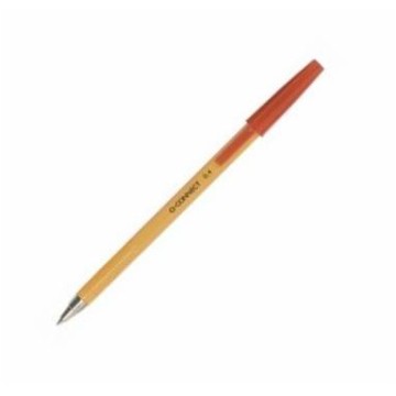 Długopis Q-CONNECT (typu BIC ORANGE) czerwony