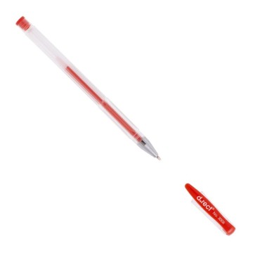 Długopis żelowy D.RECT 3006 czerwony