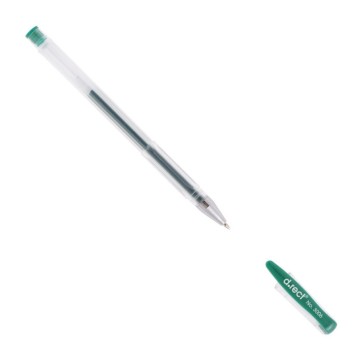 Długopis żelowy D.RECT 3006 zielony