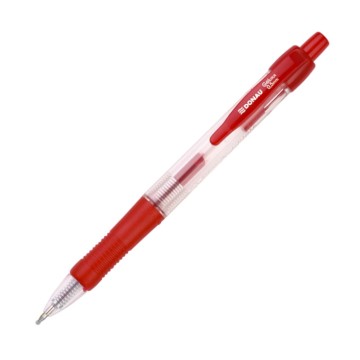 Długopis żelowy DONAU automat czerwony