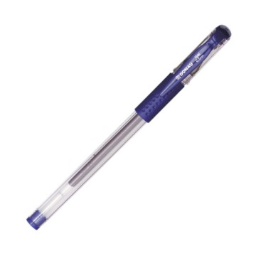 Długopis żelowy DONAU ze skuwką niebieski