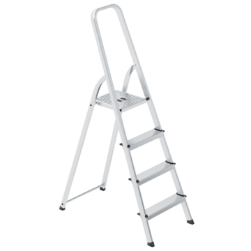 Drabina aluminiowa BAYERSYSTEM 4 stopnie (3+1)