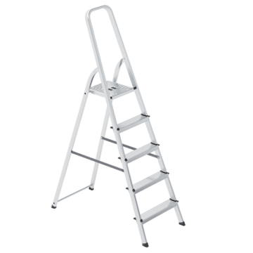Drabina aluminiowa BAYERSYSTEM 5 stopni (4+1)