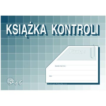 Druk- Książka kontroli A5 MIPRO