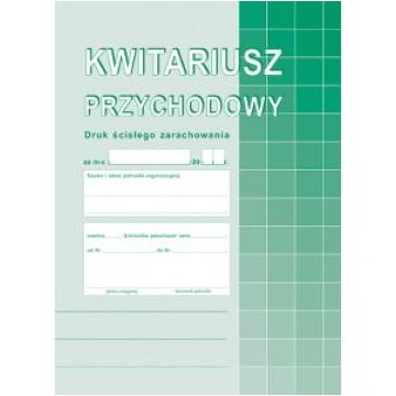 Druk- Kwitariusz A5 MIPRO (60 kartek)