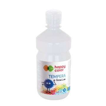 Farba tempera HAPPY COLOR 1L biała