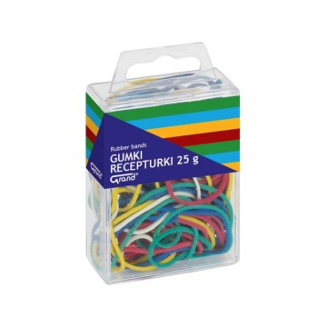 Gumki recepturki GRAND 25g mix (pudełku plastik.)
