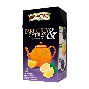Herbata BIG-ACTIVE [20] EARL GREY cytrusy