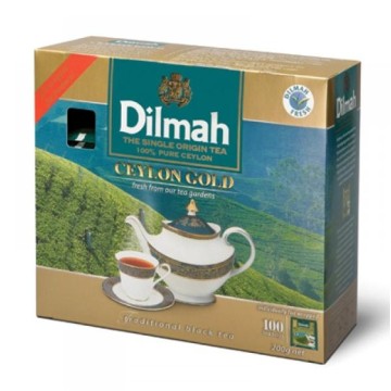 Herbata DILMAH Ceylon Gold 100 torebek