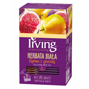 Herbata IRVING [20] biała figowa z gruszką