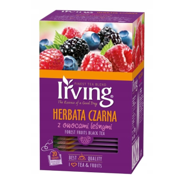 Herbata IRVING [20] czarna z owocami leśnymi