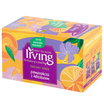 Herbata IRVING [20] hibiscus i pomarańcza