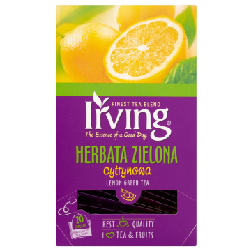 Herbata IRVING [20] zielona cytrynowa