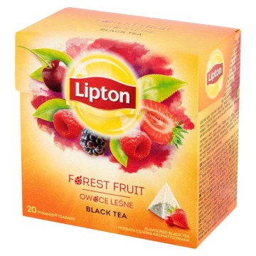 Herbata LIPTON PIRAMIDKI [20] owoce leśne