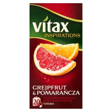 Herbata VITAX INSPIR. [20] grejpfrut z pomarańczą