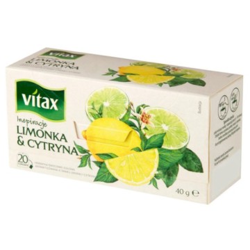 Herbata VITAX INSPIR. [20] limonka i cytryna