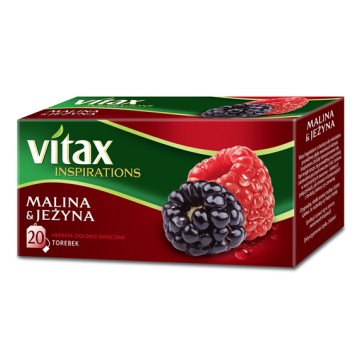 Herbata VITAX INSPIR. [20] malina i jeżyna