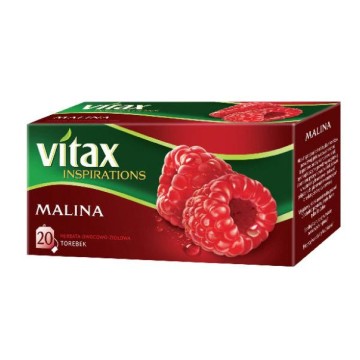 Herbata VITAX INSPIR. [20] malinowa
