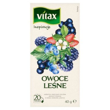 Herbata VITAX INSPIR. [20] owoce leśne