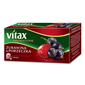 Herbata VITAX INSPIR. [20] żurawina i porzeczka