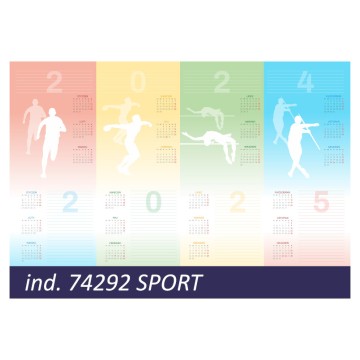 Kalendarz podkład na biurko TYPOGRAF SPORT 2024