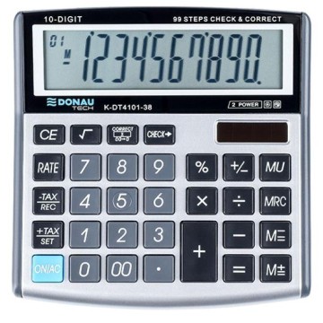 Kalkulator DONAU TECH K-DT4101 srebrny