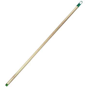 Kij drewniany 150cm z gwintem plastikowym